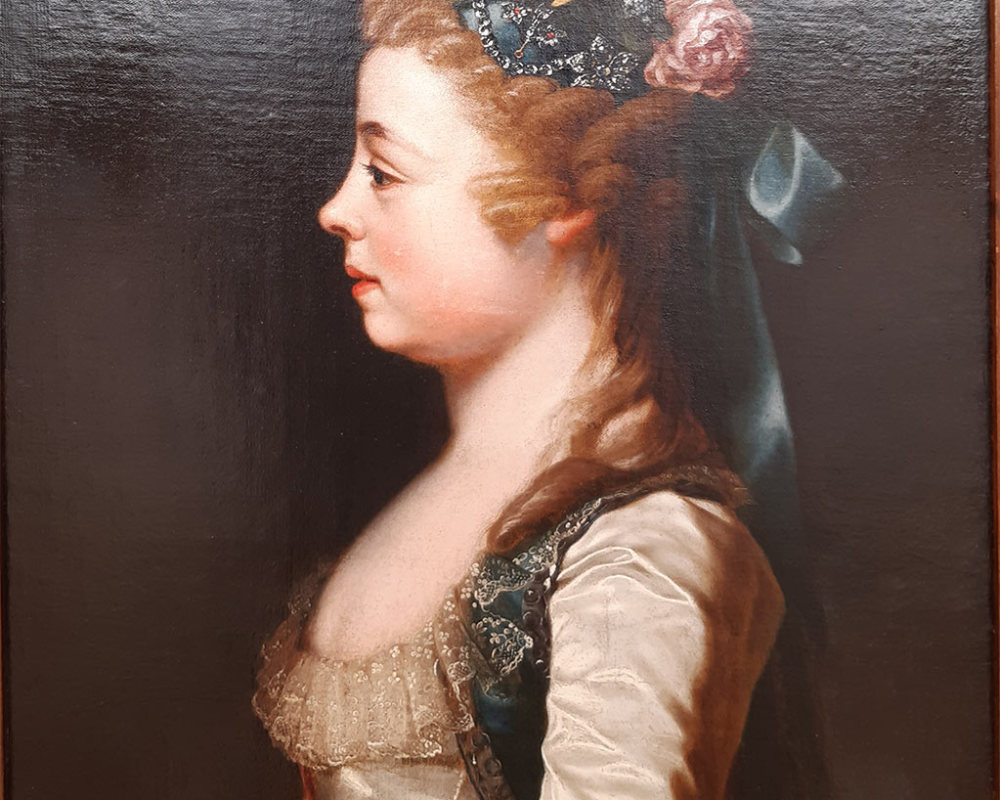 Левицкий Д.Г. (1735-1822) Портрет Великой княжны Александры Павловны(1783-1801)-1