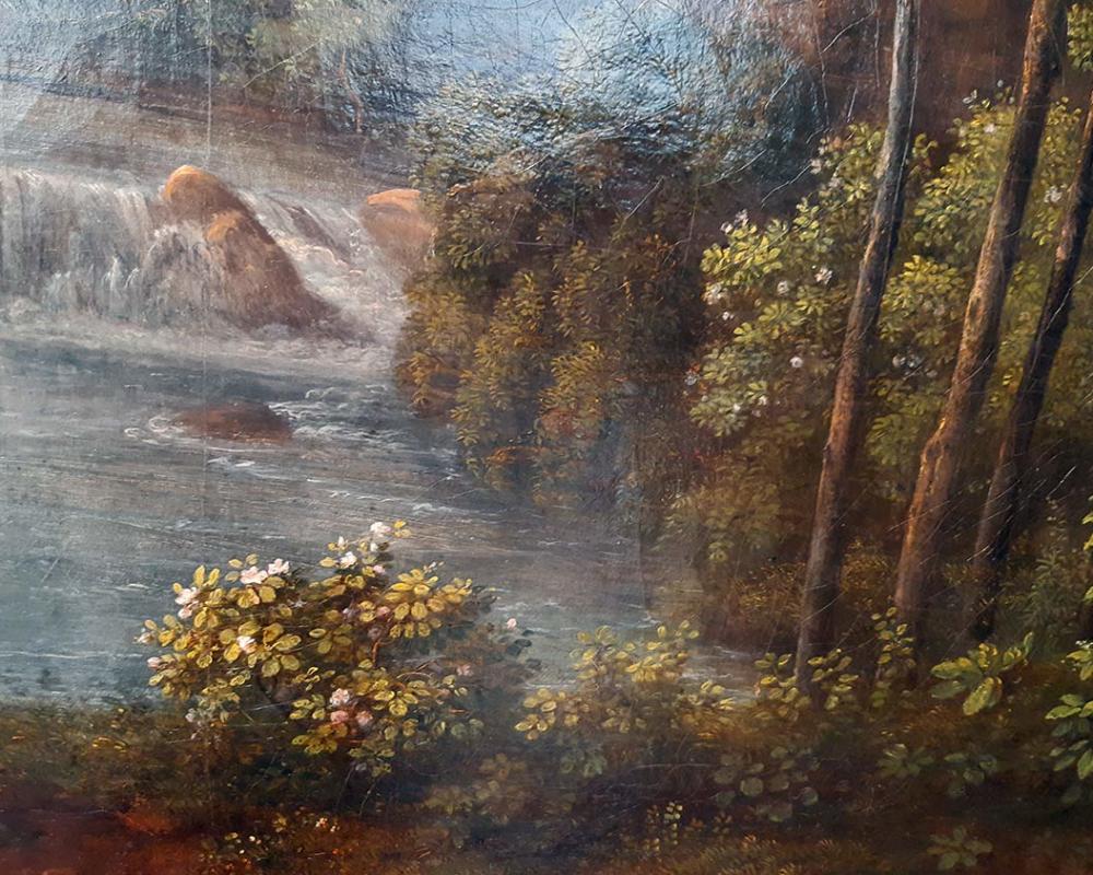 Матвеев Ф.М. (1758-1826) Пейзаж с водопадом-3