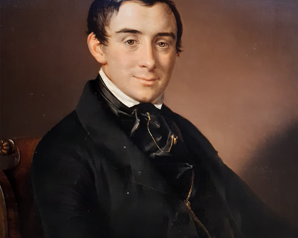 Тропинин В.А. (1780-1857). Портрет московского купца А.А.Шестова-1