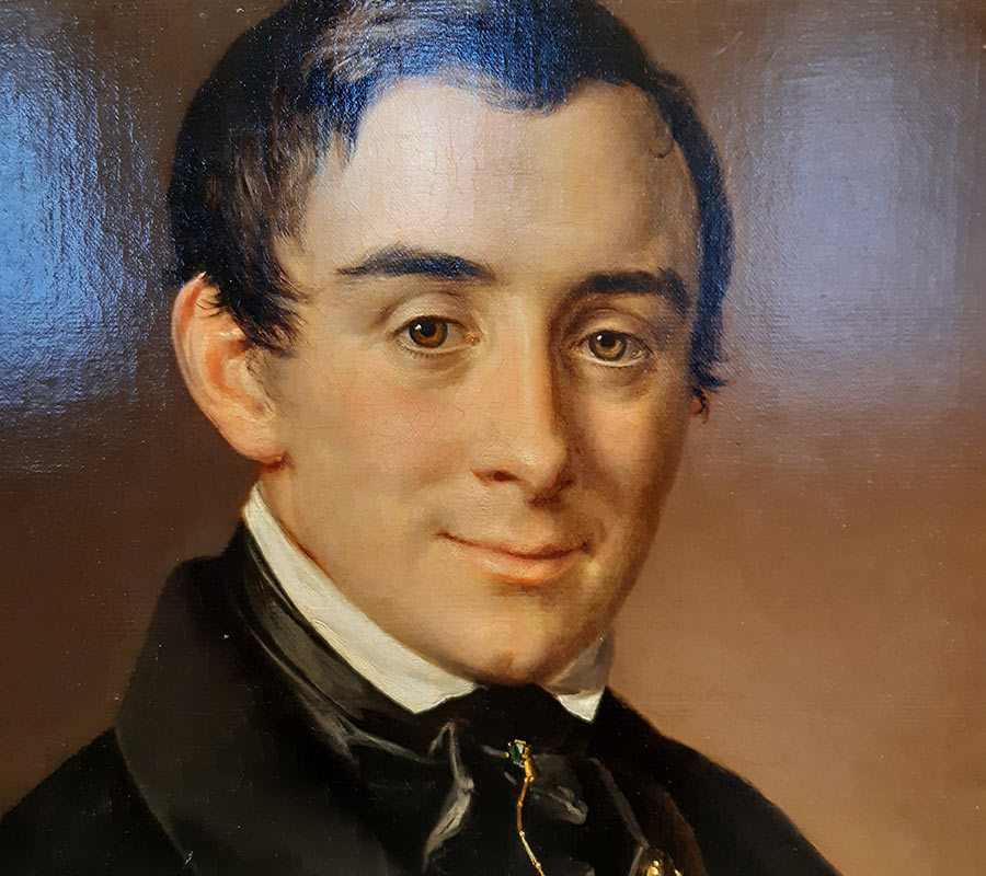 Тропинин В.А. (1780-1857). Портрет московского купца А.А.Шестова-2