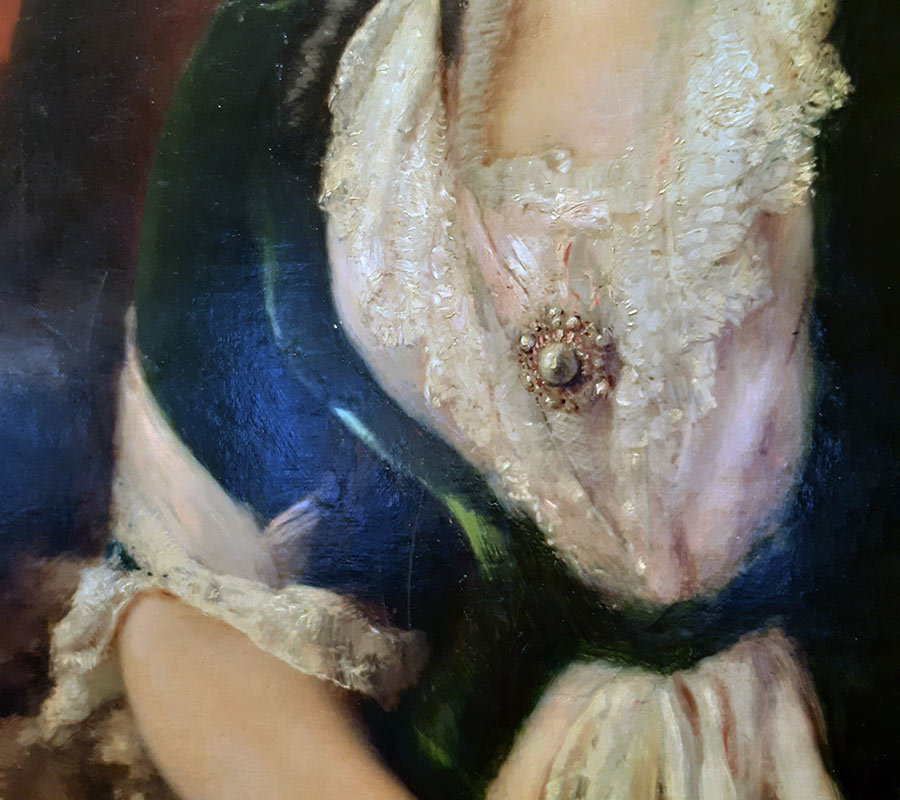 Маковский К.Е. (1839-1916) Портрет купчихи Елизаветы Сергеевны Расторгуевой-4