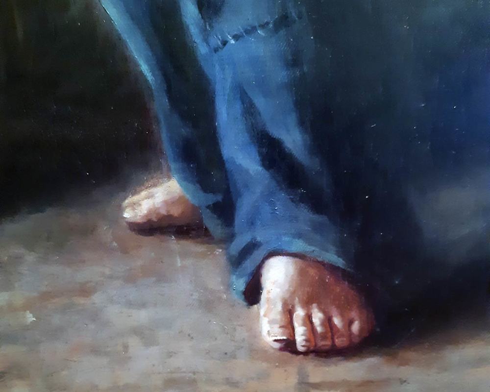 Перов В.Г. (1833-1882) Мальчик, готовящейся к драке-2