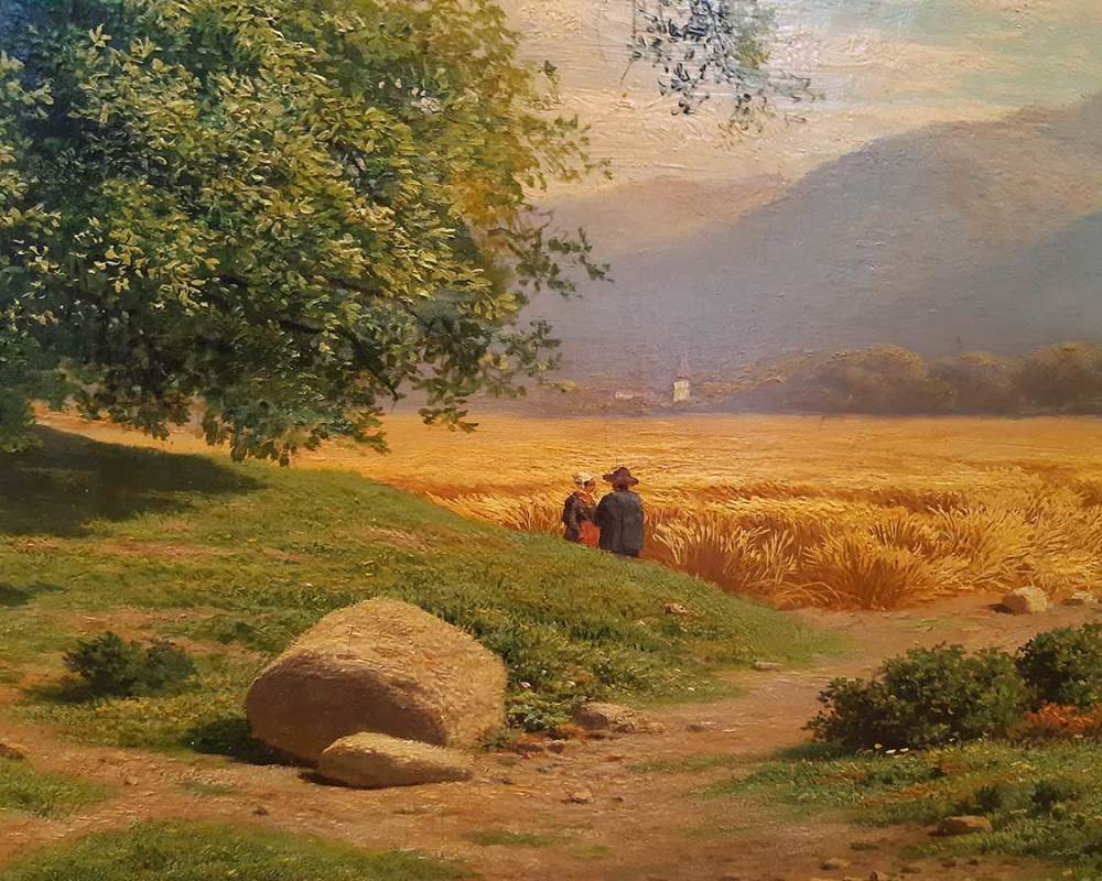 Клодт фон Юргенсбург М.К. (1832-1902) Летний день в Нормандии-3
