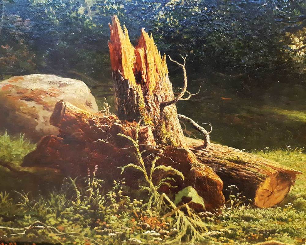 Клодт фон Юргенсбург М.К. (1832-1902) Летний день в Нормандии-4
