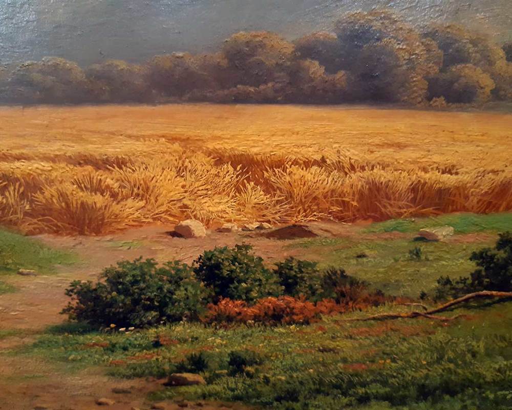 Клодт фон Юргенсбург М.К. (1832-1902) Летний день в Нормандии-5