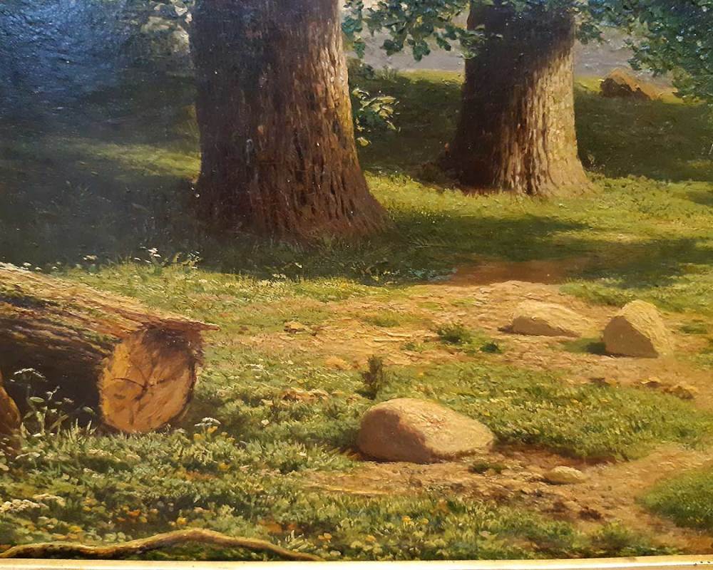 Клодт фон Юргенсбург М.К. (1832-1902) Летний день в Нормандии-6