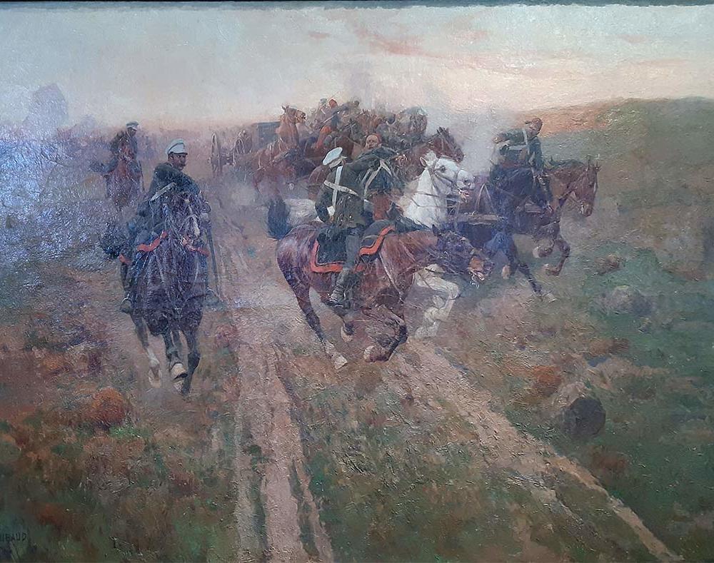 Рубо Ф.А. (1856-1928) Битва при Кюрюк Даре 2 июля 1854 г. -1