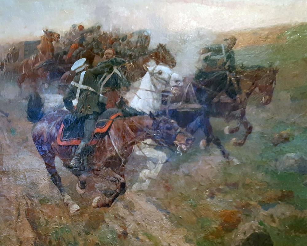 Рубо Ф.А. (1856-1928) Битва при Кюрюк Даре 2 июля 1854 г. -2