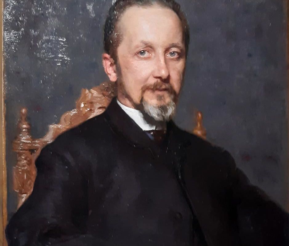 Репин И.Е. (1844-1930) Портрет горного инженера Алексея Ивановича Антипова (1833-1913)