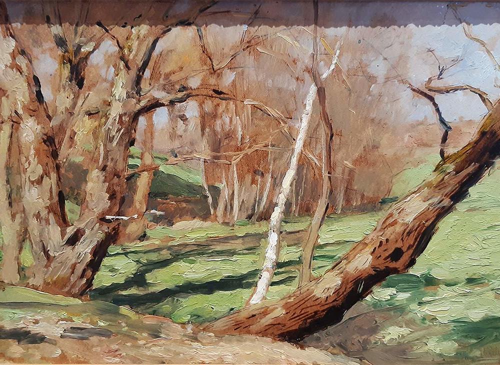 Левитан И.И. 1860- 1900 Весна, апрель.