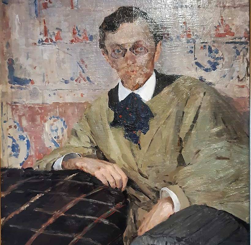 Виноградов С.А. 1869-1938. Портрет художника Константина Константиновича Первухина (1863-1915).