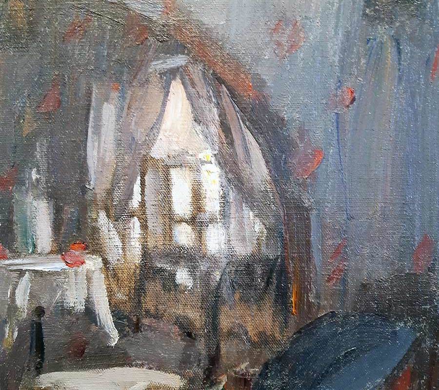 Архипов А.Е. 1862-1930 В доме. этюд-3