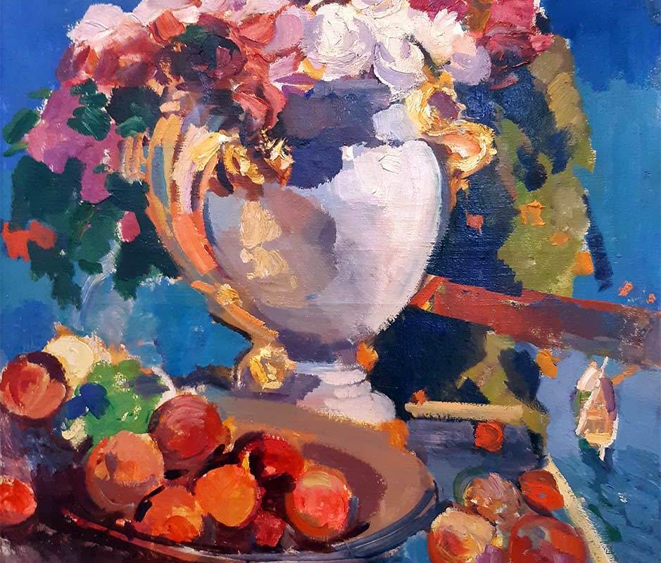 Коровин К.А. 1861-1939. Цветы Гурзуф