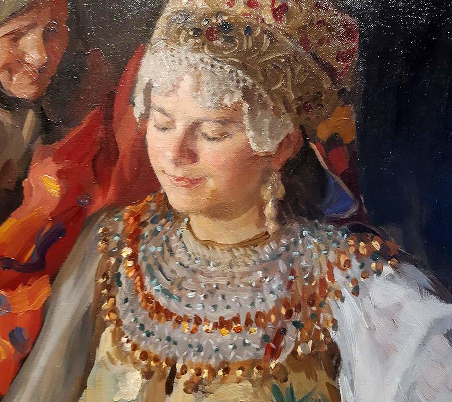 Куликов И.С. 1875-1941. Боярышня. Убор невесты-4