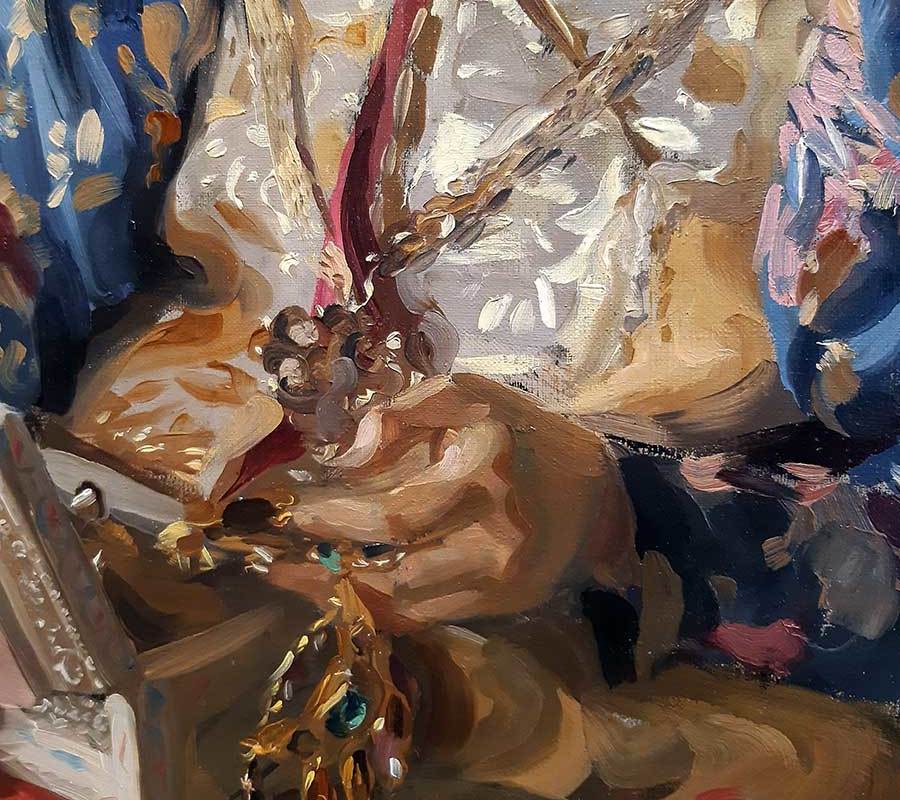 Куликов И.С. 1875-1941. Боярышня. Убор невесты-6