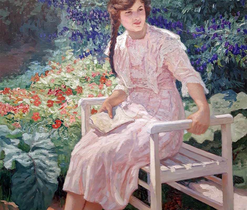 Богданов-Бельский Н.П. 1868-1945. На отдыхе-1