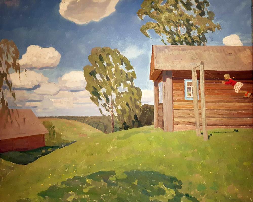 Сидоров В.М. (1928-2021) Качели