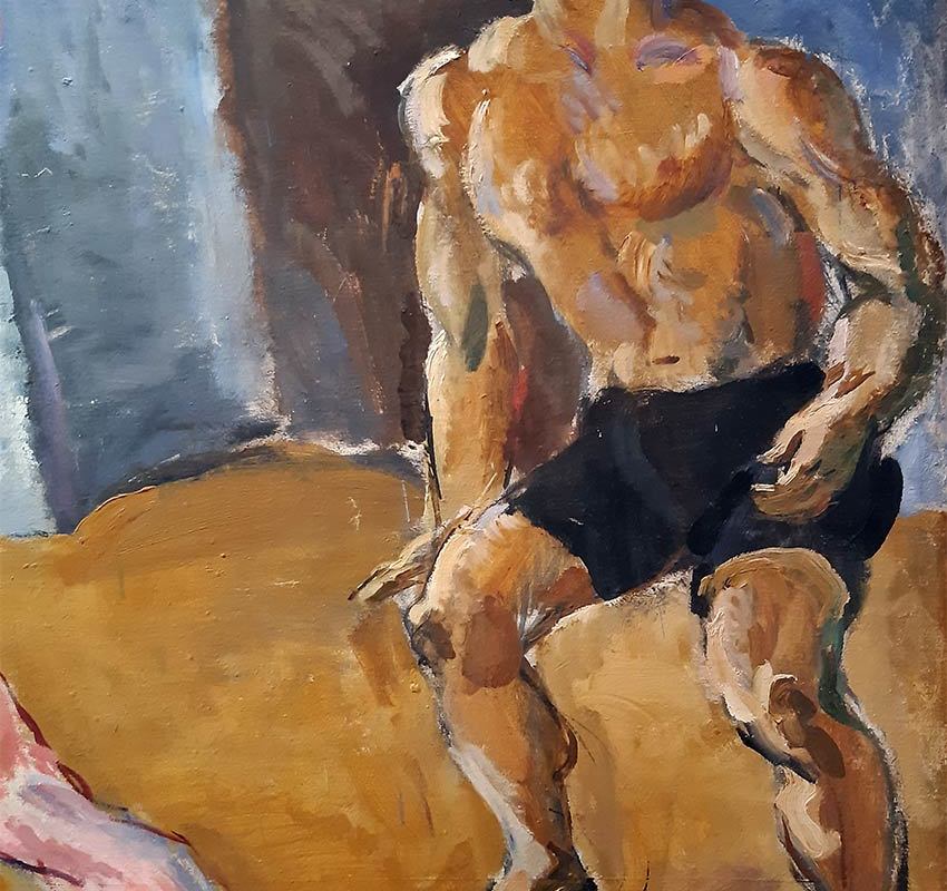 Кончаловский М.П. 1906-2000.  Волейболисты-2