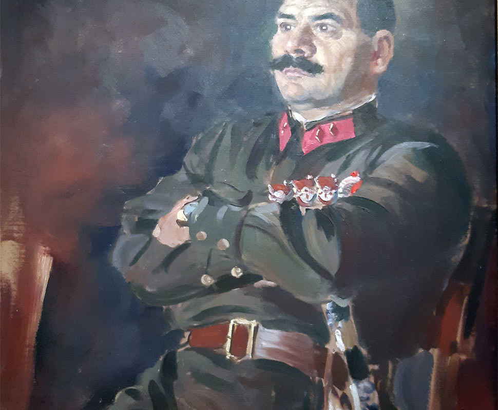 Герасимов А.М. (1881-1963) Портрет комдива Т.Г.Шапкина