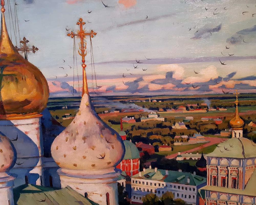 Юон К.Ф. (1875-1958) Купола и ласточки-2