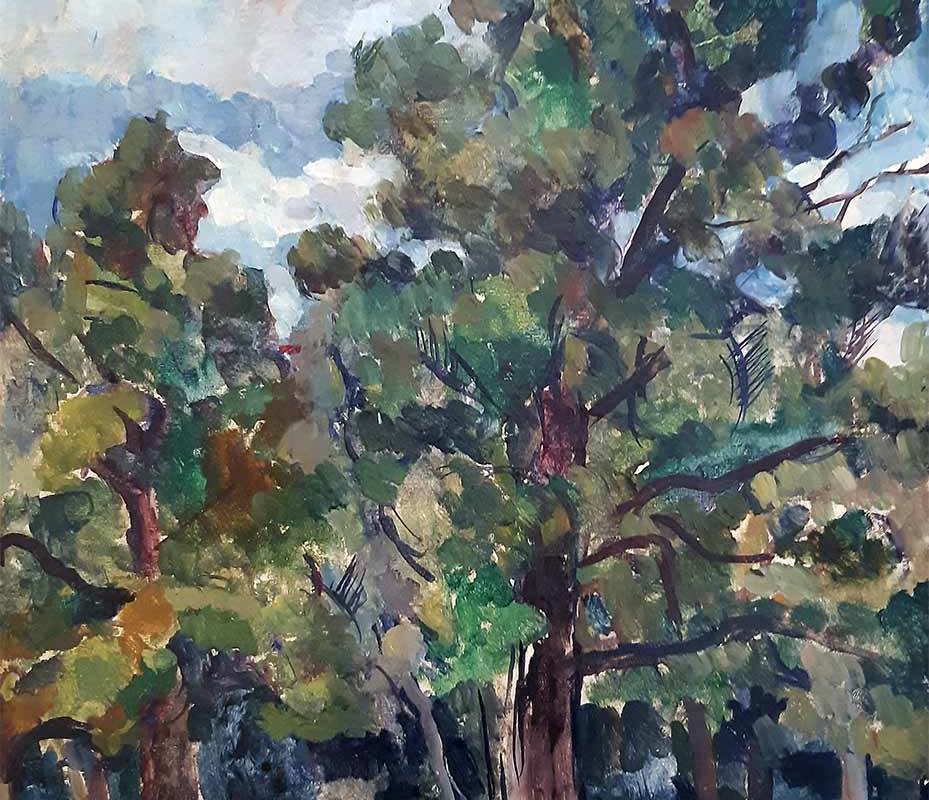 Кончаловский П.П. (1876-1956) Дубы Абрамцево