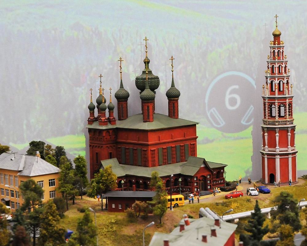 Шоу-макет Золотое кольцо Часть 4-13. Церковь Иоанна Предтечи