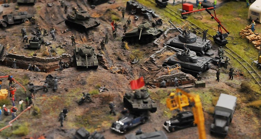 Шоу-макет Золотое кольцо Часть 5-27 Съемки военного фильма