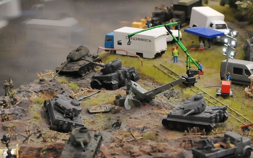 Шоу-макет Золотое кольцо Часть 5-29 Съемки военного фильма