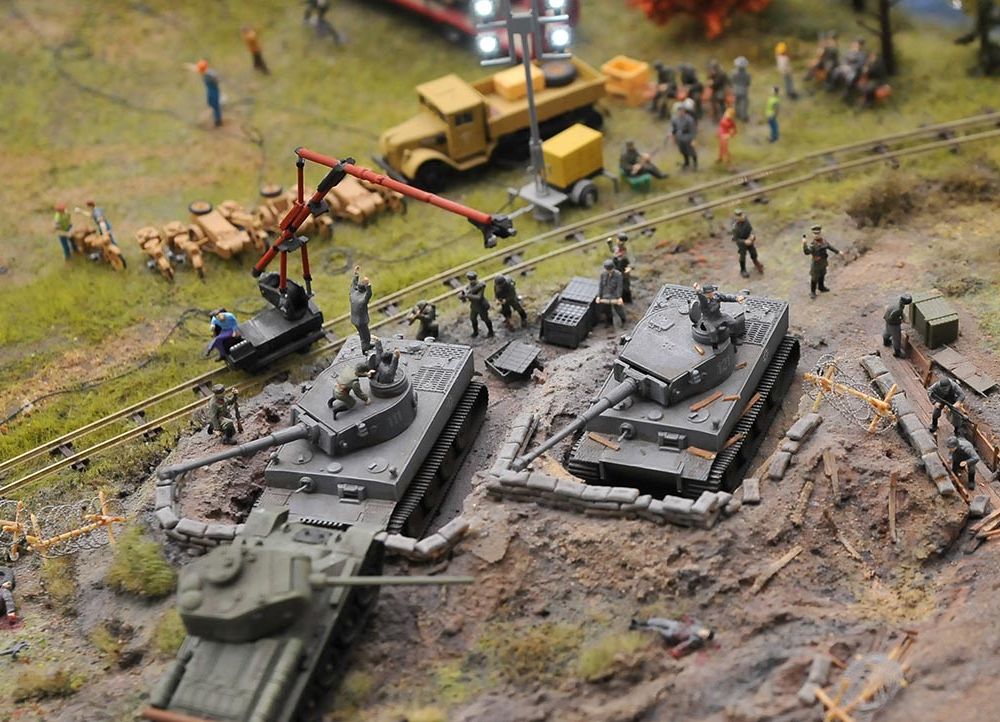 Шоу-макет Золотое кольцо Часть 5-33 Съемки военного фильма