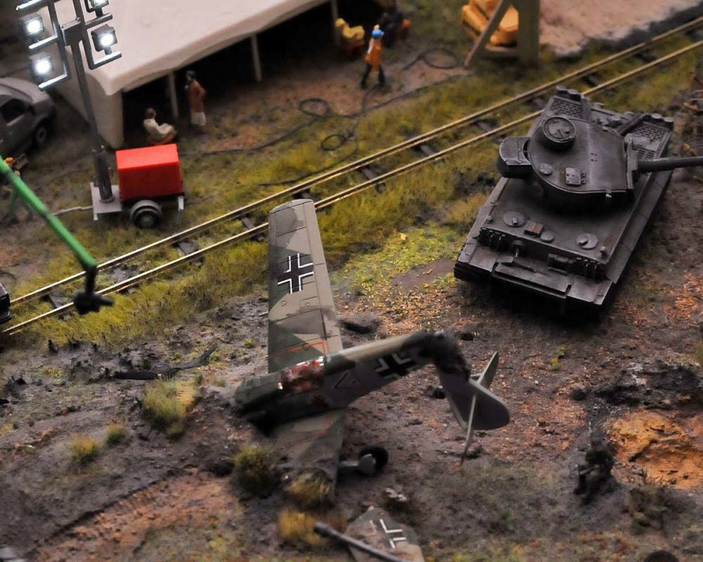 Шоу-макет Золотое кольцо Часть 5-37 Съемки военного фильма