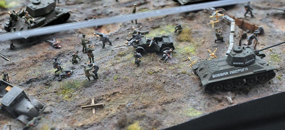 Шоу-макет Золотое кольцо Часть 5-41 Съемки военного фильма