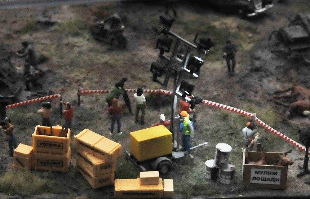 Шоу-макет Золотое кольцо Часть 5-43 Съемки военного фильма