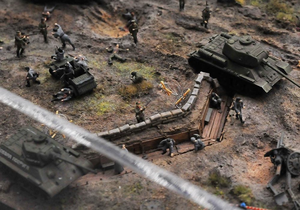 Шоу-макет Золотое кольцо Часть 5-46 Съемки военного фильма