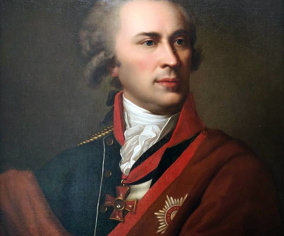 Неизвестный художник. Портрет графа А.И. Мусина-Пушкина. Нач. 19 века. Х.М.;