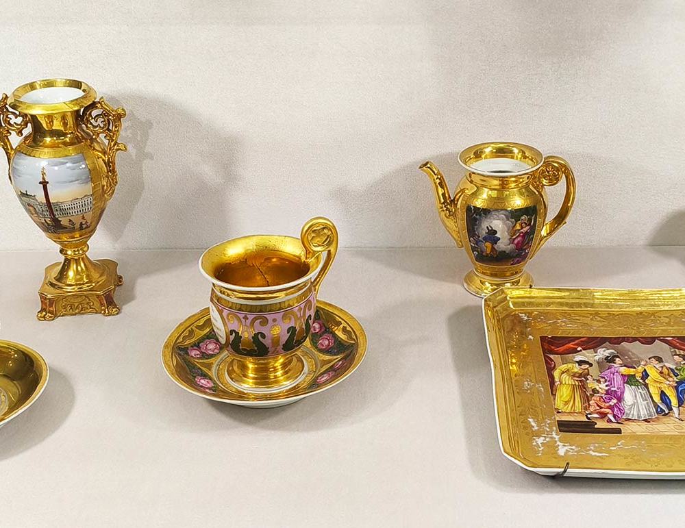Фарфор 1814-1835 г. Завод Попова, Императорский фарфоровый завод, завод Батенина-3