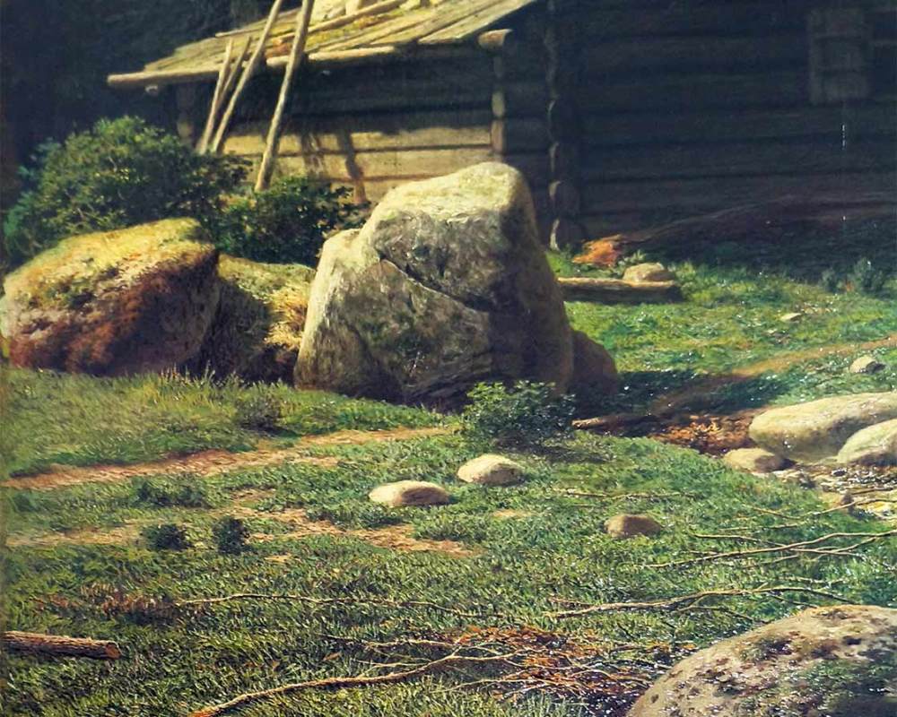 М.К. Клодт (1833-1902) Швейцарский вид. 1869 г. Х.М.-3
