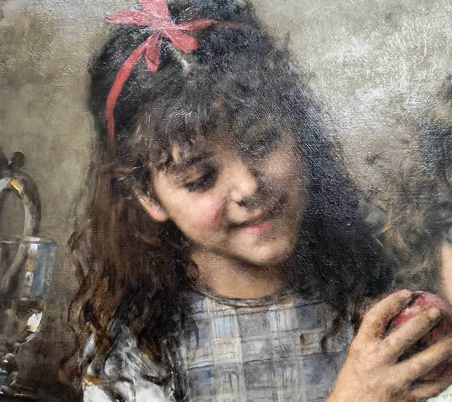А.А.Харламов (1840-1925) Подруги. 1892 г. Х.М.-3