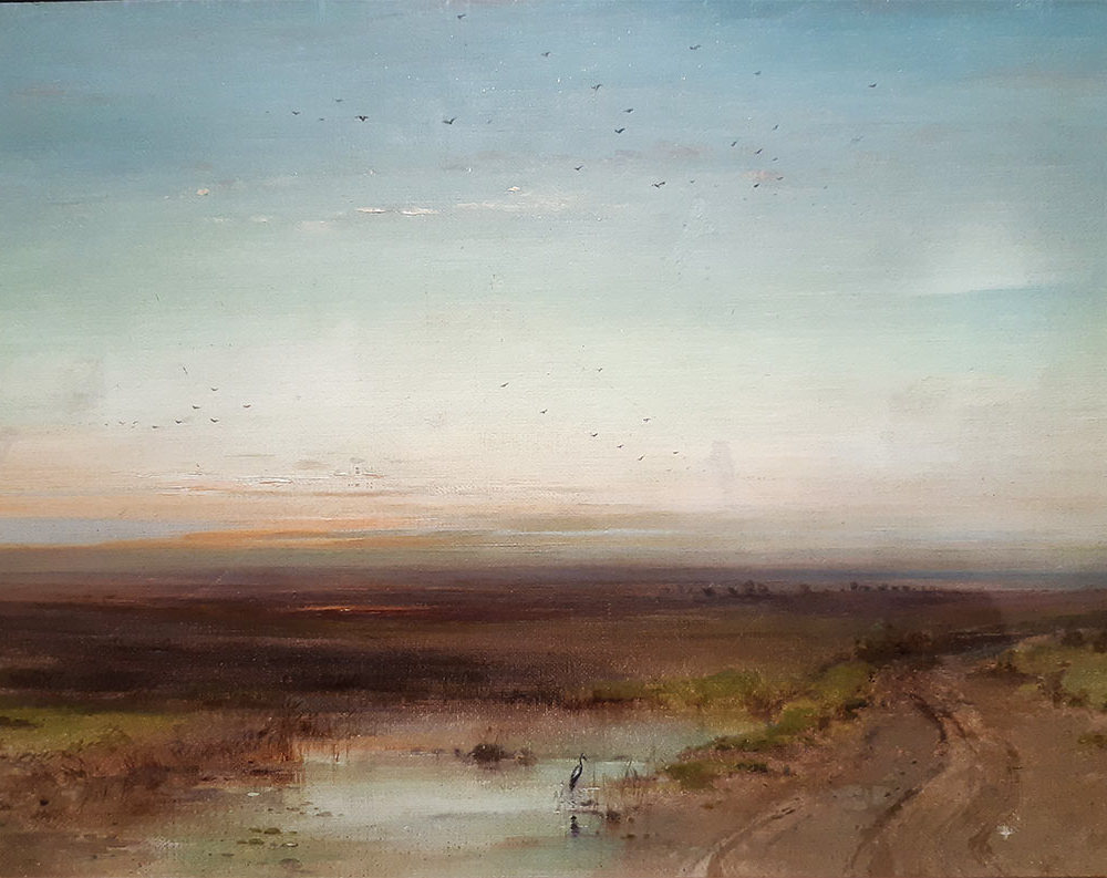 А.К. Саврасов (1830-1897) Закат 1870-е. ХМ