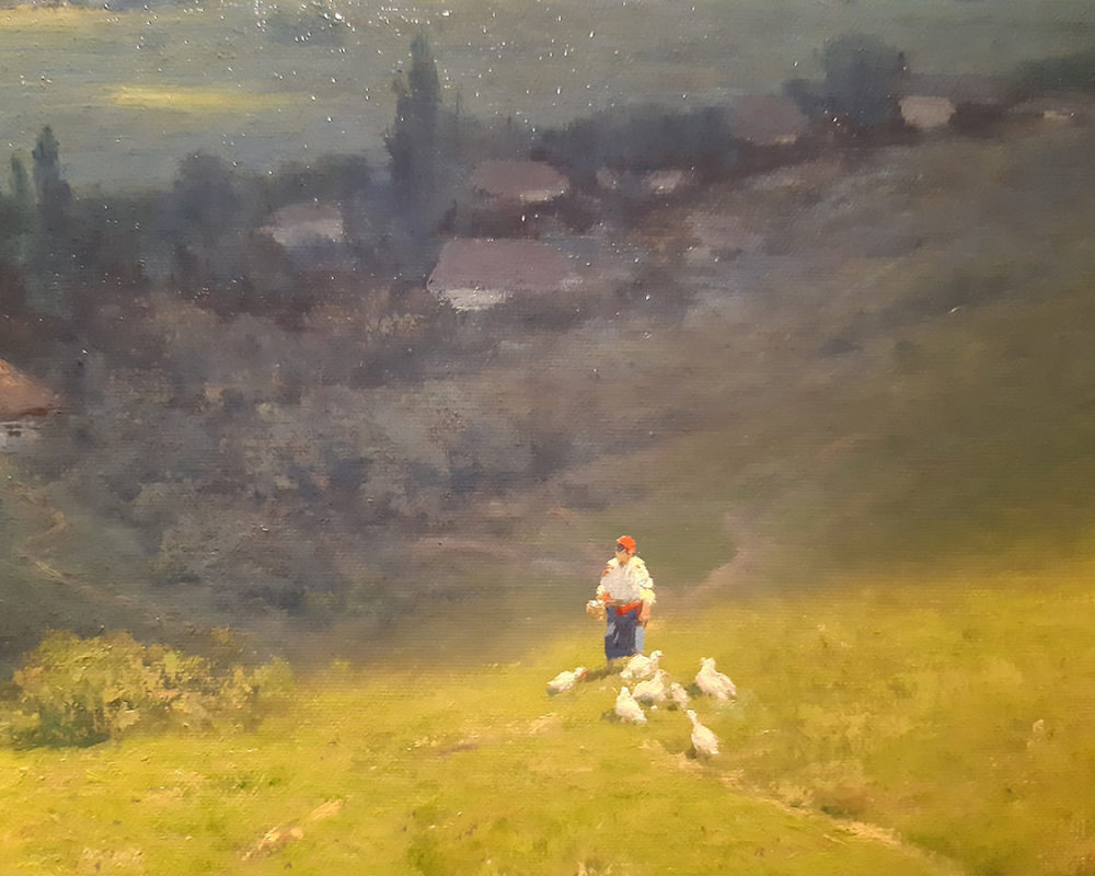 Крыжицкий (1858-1911) Днепровские дали (лесные дали). 1908 г. ХМ-3