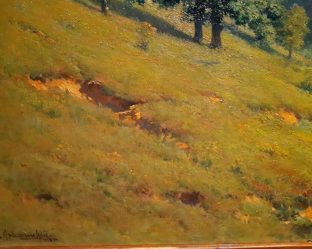 Крыжицкий (1858-1911) Днепровские дали (лесные дали). 1908 г. ХМ-4