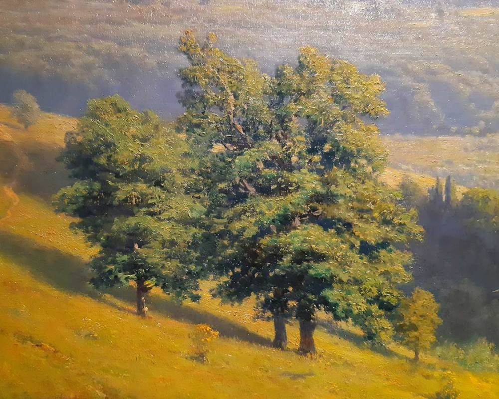 Крыжицкий (1858-1911) Днепровские дали (лесные дали). 1908 г. ХМ-5