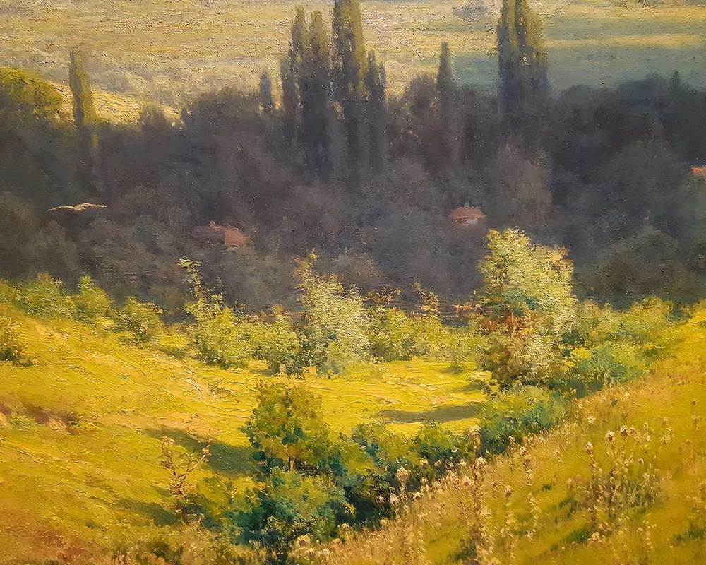Крыжицкий (1858-1911) Днепровские дали (лесные дали). 1908 г. ХМ-6