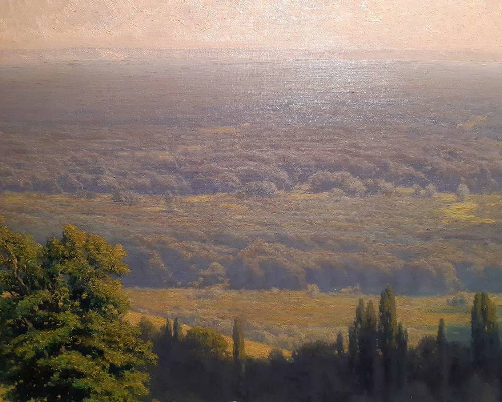 Крыжицкий (1858-1911) Днепровские дали (лесные дали). 1908 г. ХМ-8
