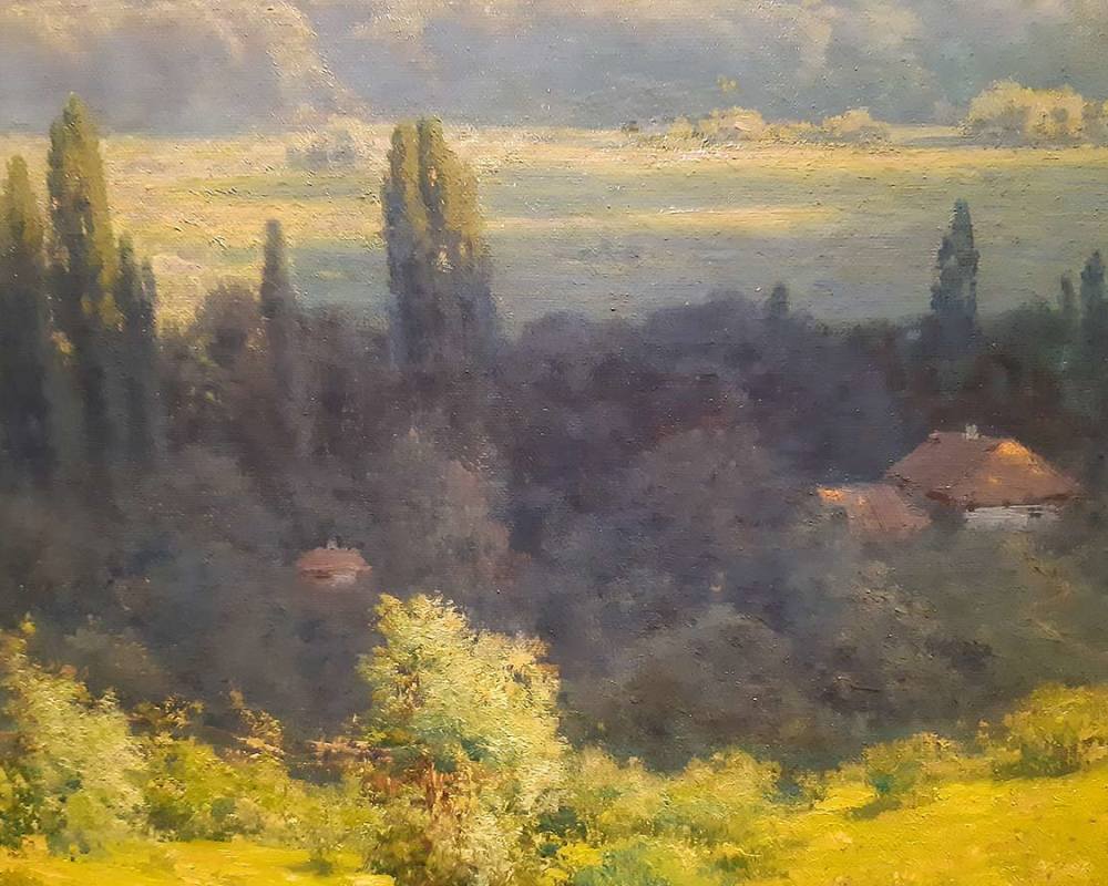 Крыжицкий (1858-1911) Днепровские дали (лесные дали). 1908 г. ХМ-10