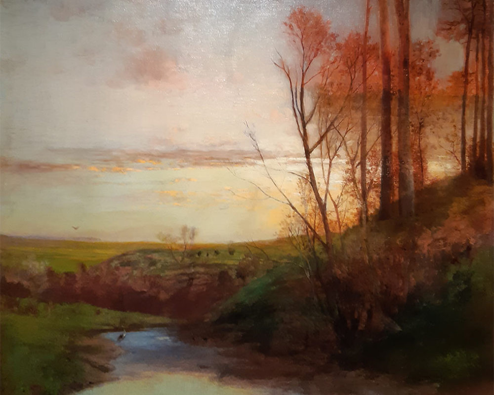 А.К. Саврасов (1830-1897) Пейзаж 1870-е ХМ