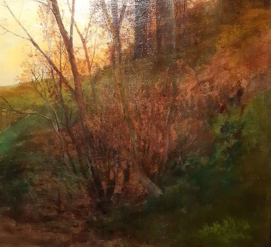 А.К. Саврасов (1830-1897) Пейзаж 1870-е ХМ-1