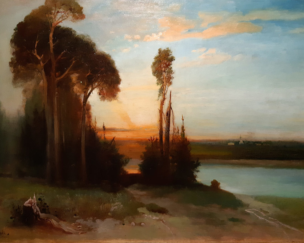 А.К. Саврасов (1830-1897) К вечеру 1886 г. ХМ