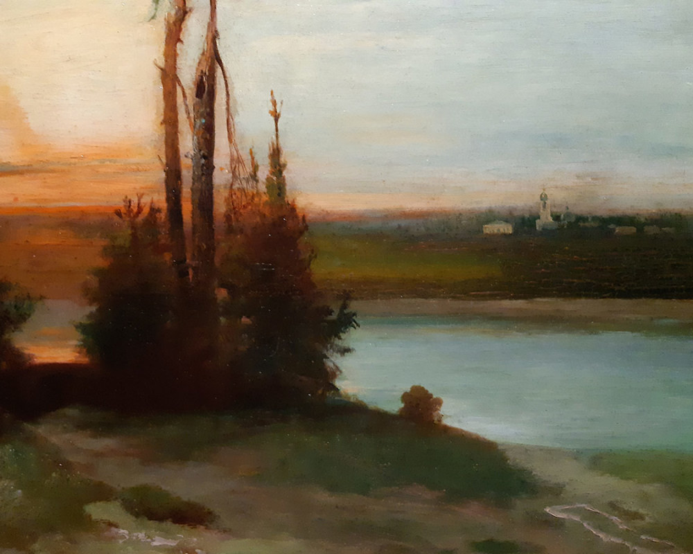 А.К. Саврасов (1830-1897) К вечеру 1886 г. ХМ-1