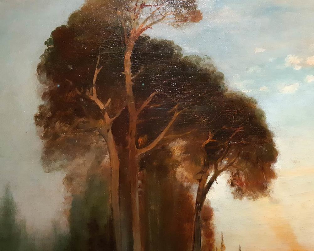 А.К. Саврасов (1830-1897) К вечеру 1886 г. ХМ-3