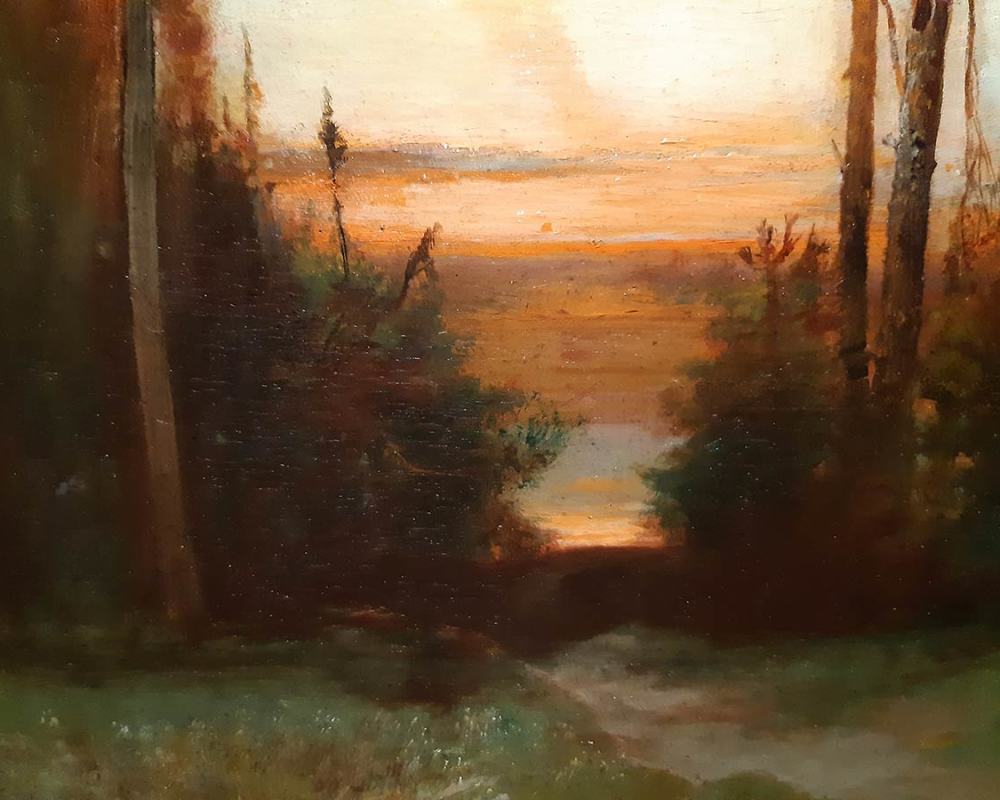 А.К. Саврасов (1830-1897) К вечеру 1886 г. ХМ-4